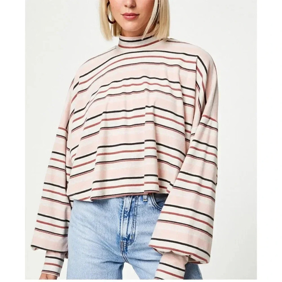 Free People Steph Mock Sweater - Picture 2 of 8